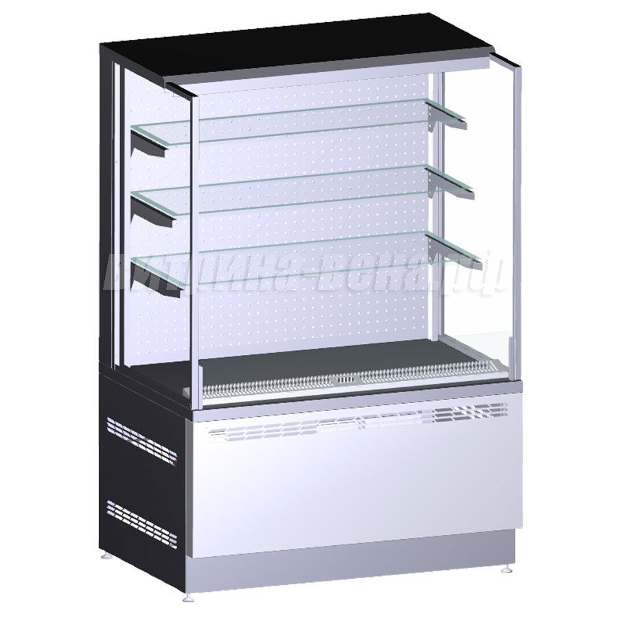 Горка холодильная «Сегежа» 0,90 отдельностоящая, с панелями