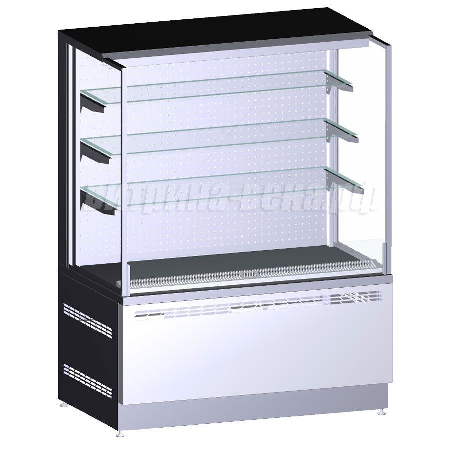 Горка холодильная «Сегежа» 1,00 отдельностоящая, с панелями