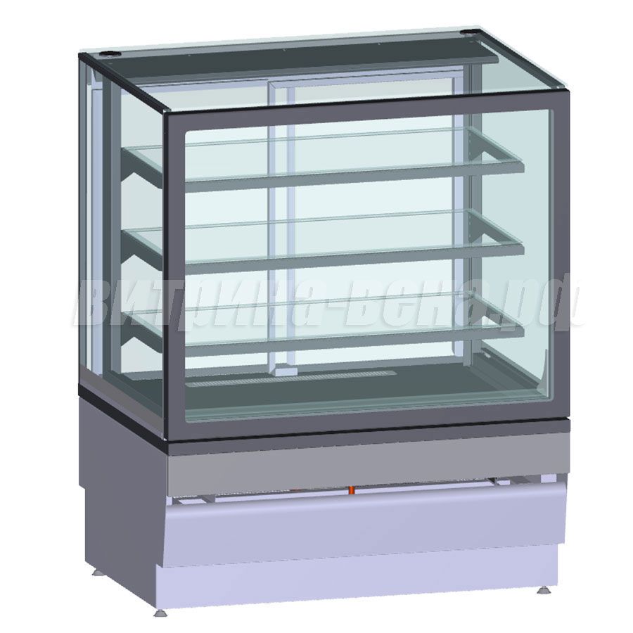 Витрина холодильная «Вена» КУБ ПСВ 1,00 отдельностоящая, с панелями