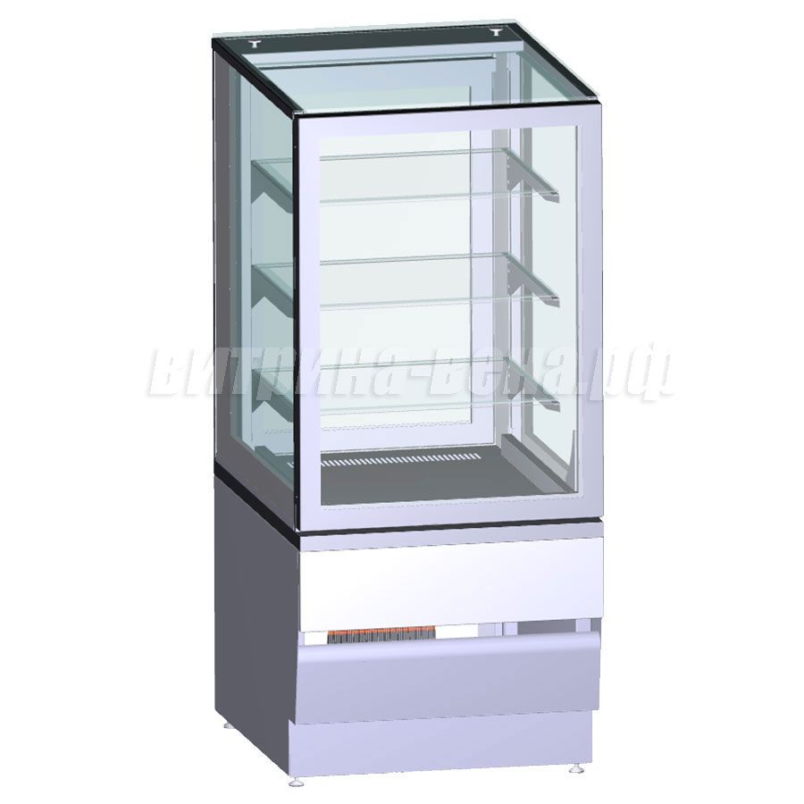 Витрина холодильная «Вена» КУБ ПСВ 0,585 отдельностоящая, с панелями