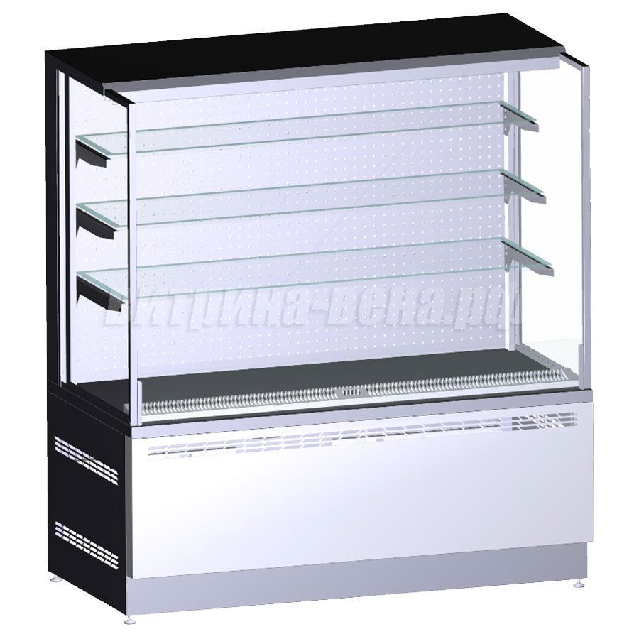 Горка холодильная «Сегежа» 1,20 отдельностоящая, с панелями