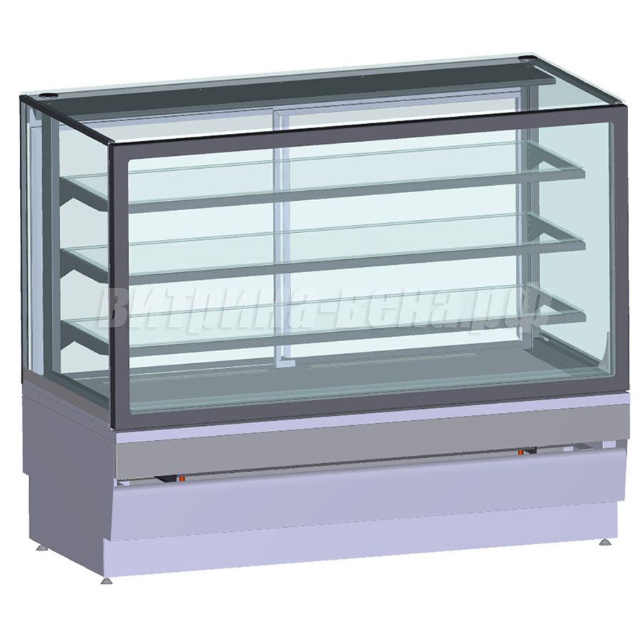 Витрина холодильная «Вена» КУБ ПСВ 1,50 отдельностоящая, с панелями