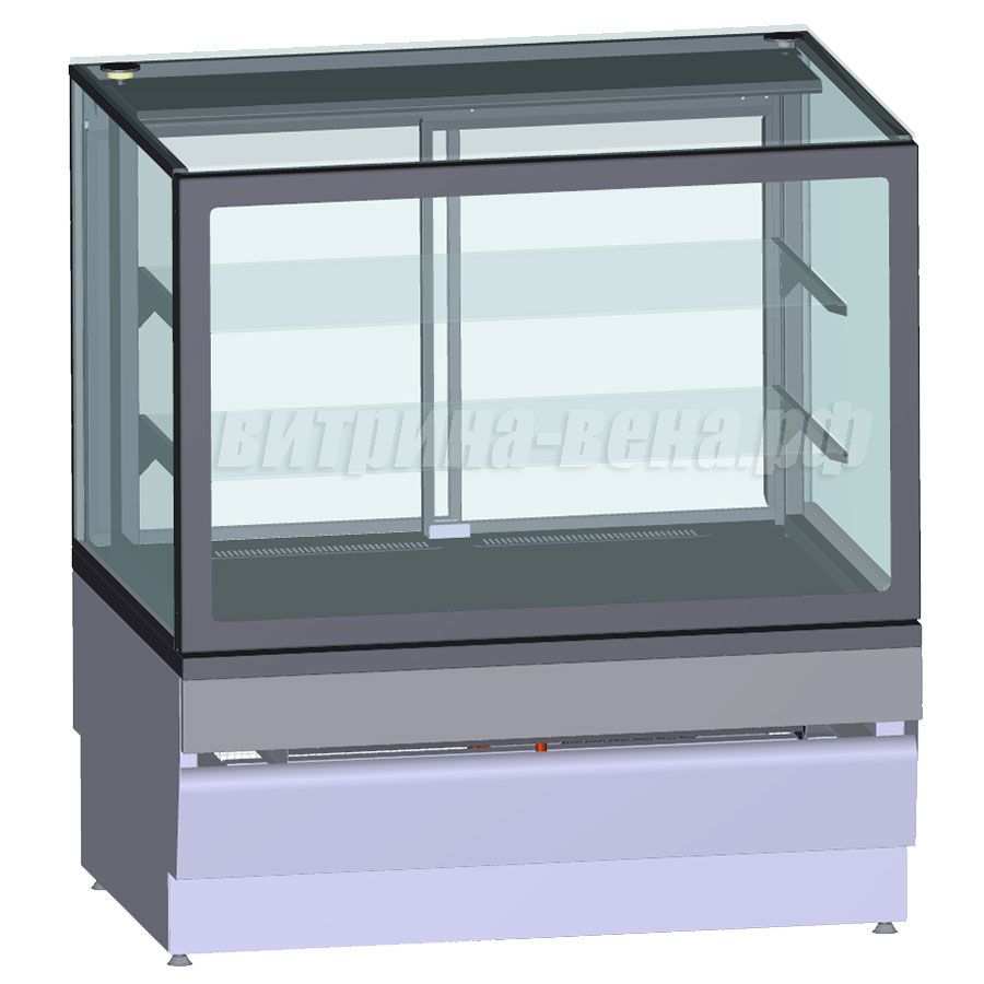 Витрина холодильная «Вена» КУБ ПСН 1,00 отдельностоящая, с панелями